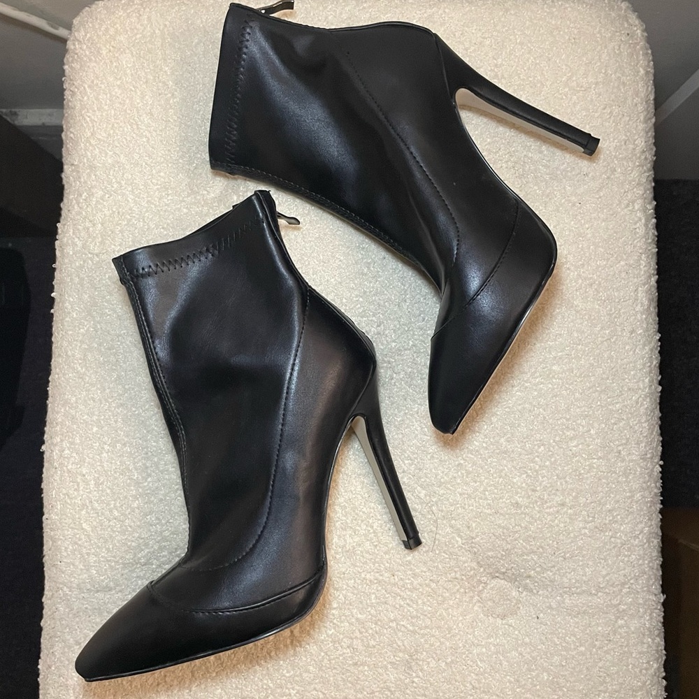 Pretty Little Thing heeled ankle boots